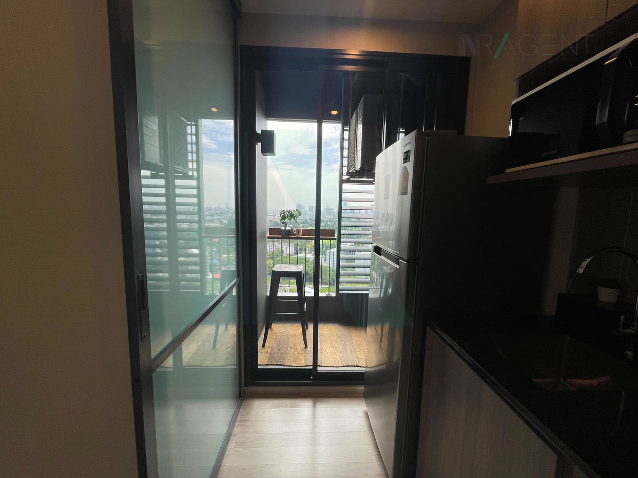 รูป 🚩 ให้เช่าคอนโด ไอดีโอ โมบิ สุขุมวิท อีสต์พอยท์ อาคาร 1 ชั้น 18 1 ห้องนอน ขนาด 26 ตรม ใกล้ The Coast Village - รูปที่ 7/8