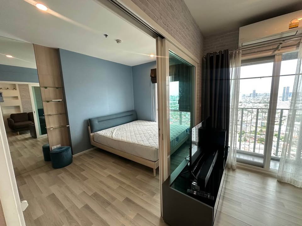 รูป ⚡ ห้อง Rare Unit! The Key Sathorn - Charoenrat ชั้นสูง วิวเมือง ห้องใหญ่ ในราคาสุดคั้ม เพียง 13,500/เดือน - รูปที่ 7/9