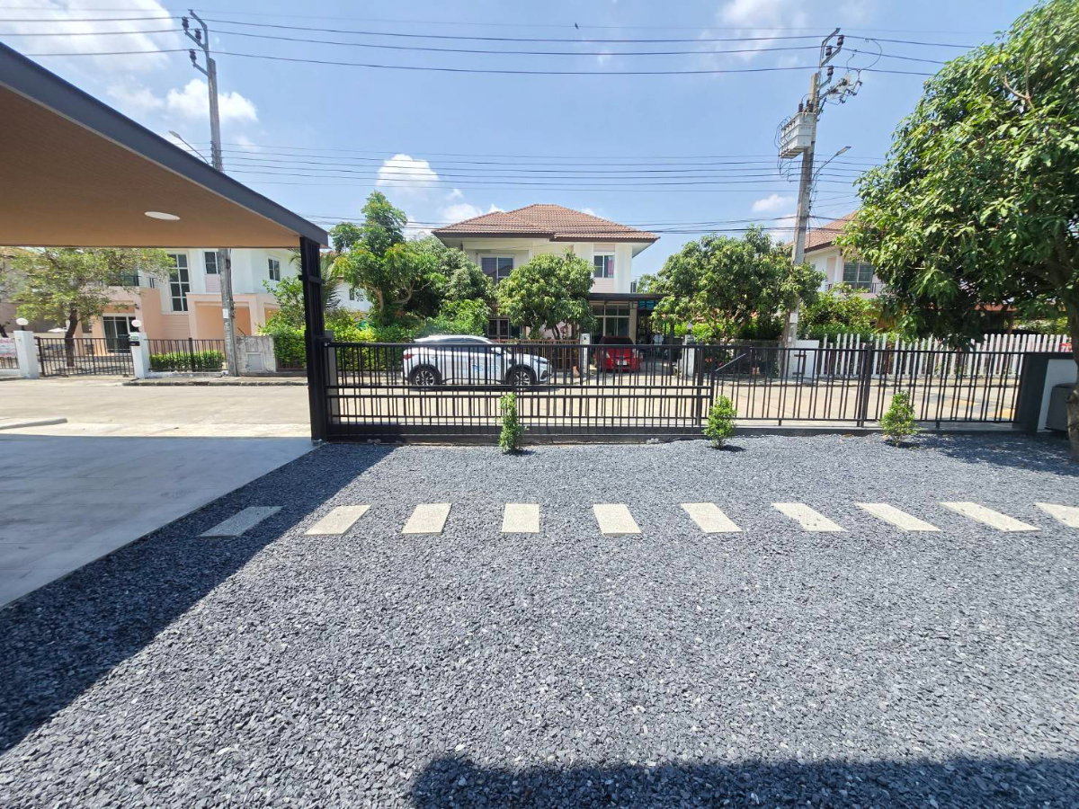รูป บ้านเดี่ยวหลังใหญ่ กว้างมาก รีโนเวทใหม่ หมู่บ้าน The Extenso 2 (ดิ เอ็กซ์เทนโซ) ประชาสำราญ-หนองจอก แต่งเฟอร์นิเจอร์สวย พร้อมอยู่ - รูปที่ 9/44