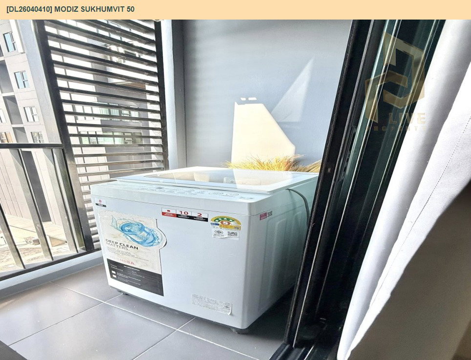 รูป DL26040410 ให้เช่าคอนโด โมดิซ สุขุมวิท 50 (MODIZ Sukhumvit 50) ใกล้ BTS อ่อนนุช พร้อมเข้าอยู่ โทรด่วน 0656259498 LineID @257sxzzu - รูปที่ 16/16