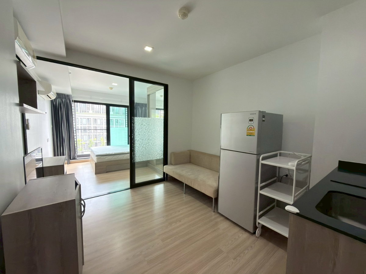 รูป ให้เช่าคอนโด ไนท์บริดจ์ สกายซิตี้ สะพานใหม่ ติดBTSสายหยุด พร้อมเฟอร์นิเจอร์ และเครื่องใช้ไฟฟ้า ขนาด 25 ตร.ม. 9,500/เดือน - รูปที่ 2/11