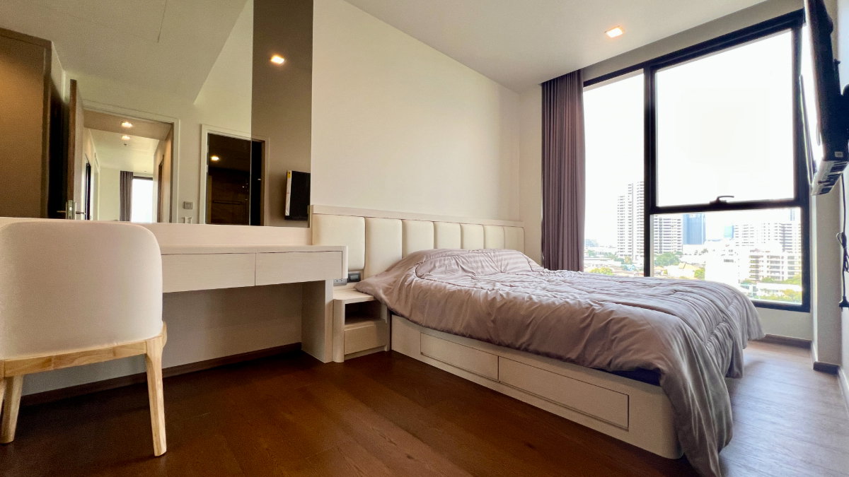 รูป พร้อมเช่า Ideo Q Sukhumvit 36 2ห้องนอน 2ห้องน้ำ ตกแต่งเฟอร์นิเจอร์ครบ พร้อมเข้าอยู่! - รูปที่ 4/13