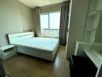 คอนโดให้เช่า : P-125808 วิวเมืองสวย! The Tempo Grand Sathorn-Wutthakat, 1 ห้องนอน, ใกล้ BTS วุฒากาศ 12,000 บาทLine Id: @easycondoplus 099-229-6397