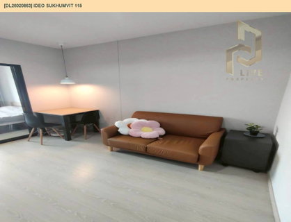 MDL26020863 Condo for sale: IDEO SUKHUMVIT 115, near BTS Puchao Technology Station. ready to move in. Call now 0800343450 Line ID @655ebbvc