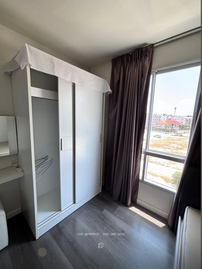 รูป คอนโดเช่าบางเเสน ใกล้ ม.บูรพา ห้องน่าอยู่ D Condo Campus ✅ พร้อมเข้าอยู่ #CRS0425 - รูปที่ 4/12