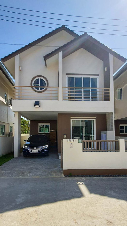 รูป บ้าน 2 ชั้น ใกล้โรงเรียนนานาชาติปัญยาเด่นและกาดฝรั่ง หางดง - รูปที่ 1/12