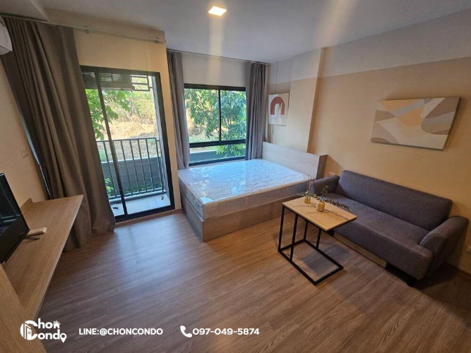 รูป DCondo Sense ชั้น2 ตึกA ------------ห้องใหม่ + ตกแต่งสวย------------Tel 097-049-5874 (Line: @choncondo มี@ด้วย) - รูปที่ 6/17