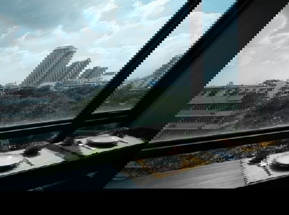 picture Rhythm Sukhumvit 44/1 | 0m to BTS Phra Khanong | Spacious 45 sq.m. | 25,000 THB - 16/19