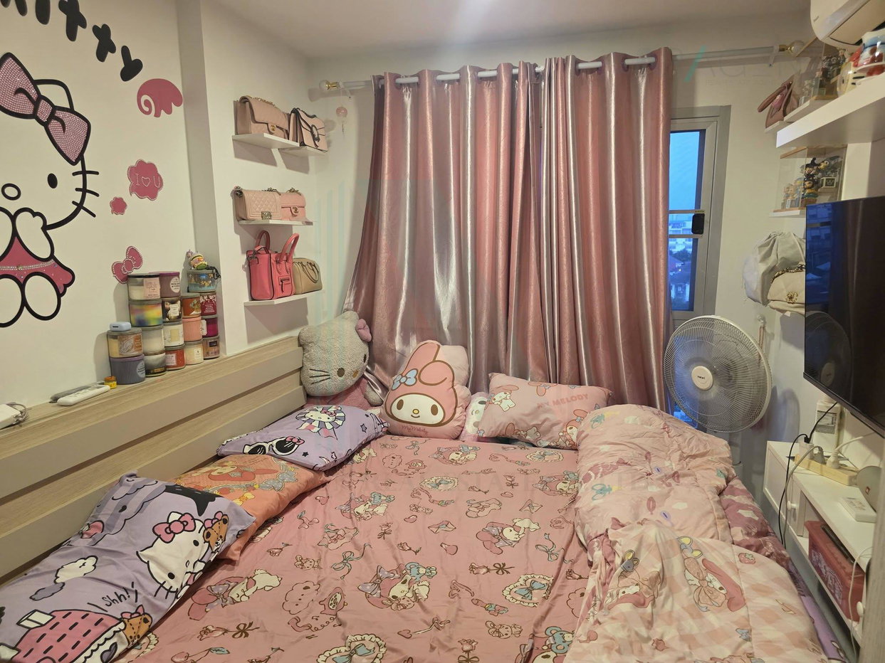 รูป 📌 ให้เช่าคอนโด ชีวาทัย ฮอลล์มาร์ค จรัญ 13 อาคาร 1 ชั้น 7 1 ห้องนอน ขนาด 26 ตรม ใกล้ วิทยาลัยอาชีวศึกษาธนบุรี - รูปที่ 4/8