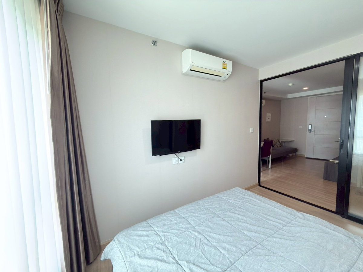 รูป ให้เช่าคอนโด ไนท์บริดจ์ สกายซิตี้ สะพานใหม่ ติดBTSสายหยุด พร้อมเฟอร์นิเจอร์ และเครื่องใช้ไฟฟ้าครบครัน ขนาด 28 ตร.ม. 11,000/เดือน - รูปที่ 10/14