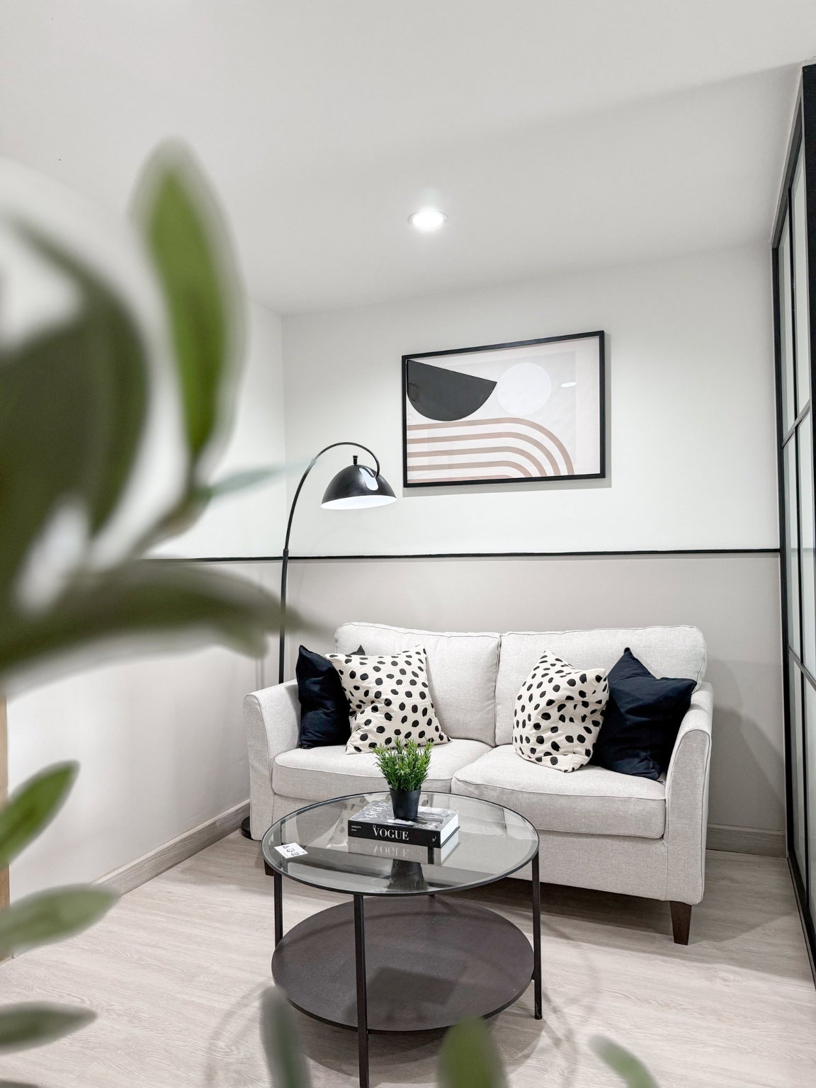 For Sale ‼️ Cozy newly renovated condo at The View Suanluang with Suan Luang garden view 🌿✨