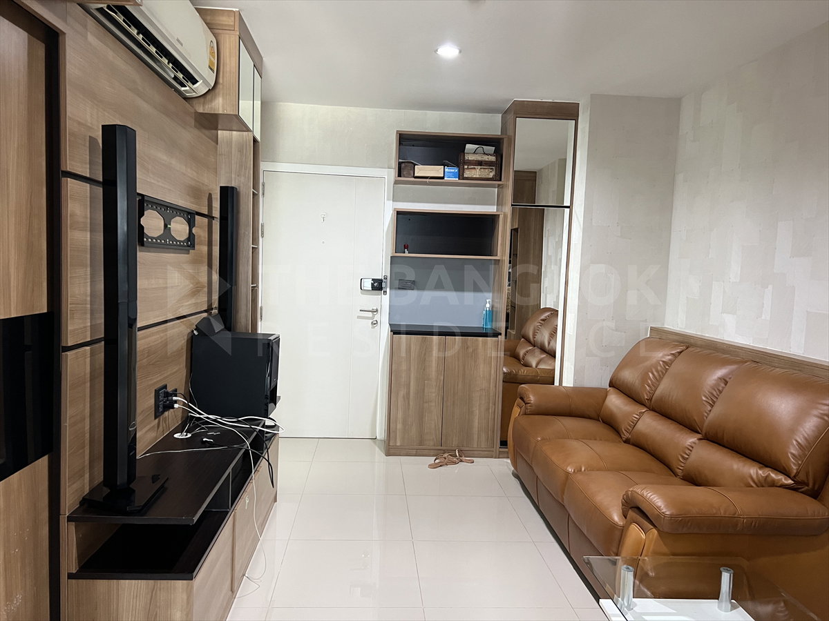 รูป เช่าคอนโด 🔥 Aspire Rama 9 ใกล้ MRT พระราม 9 23k 2นอน 49 ตร.ม. 🌃 ห้องสวย รีโนเวทใหม่ - รูปที่ 4/9