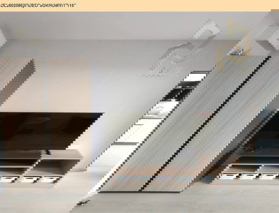 รูป MDL26020863 ขายคอนโด ไอดีโอ สุขุมวิท 115(IDEO SUKHUMVIT 115 ) ใกล้BTS ปู่เจ้า ตกแต่งสวยพร้อมอยู่ โทรด่วน 0800343450 LineID @655ebbvc - รูปที่ 2/6