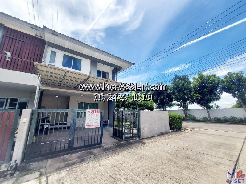 รูป [ด่วน] ขายถูกสุ๊ดๆ! ทาวน์โฮมหลังมุม ต้นโครงการ ติดถนนเมน มบ.บ้านสวนธนาการ์เด้น ลาดหลุมแก้ว ทำเลเงียบสงบ ใกล้ถนนกาญจนา - รูปที่ 1/29