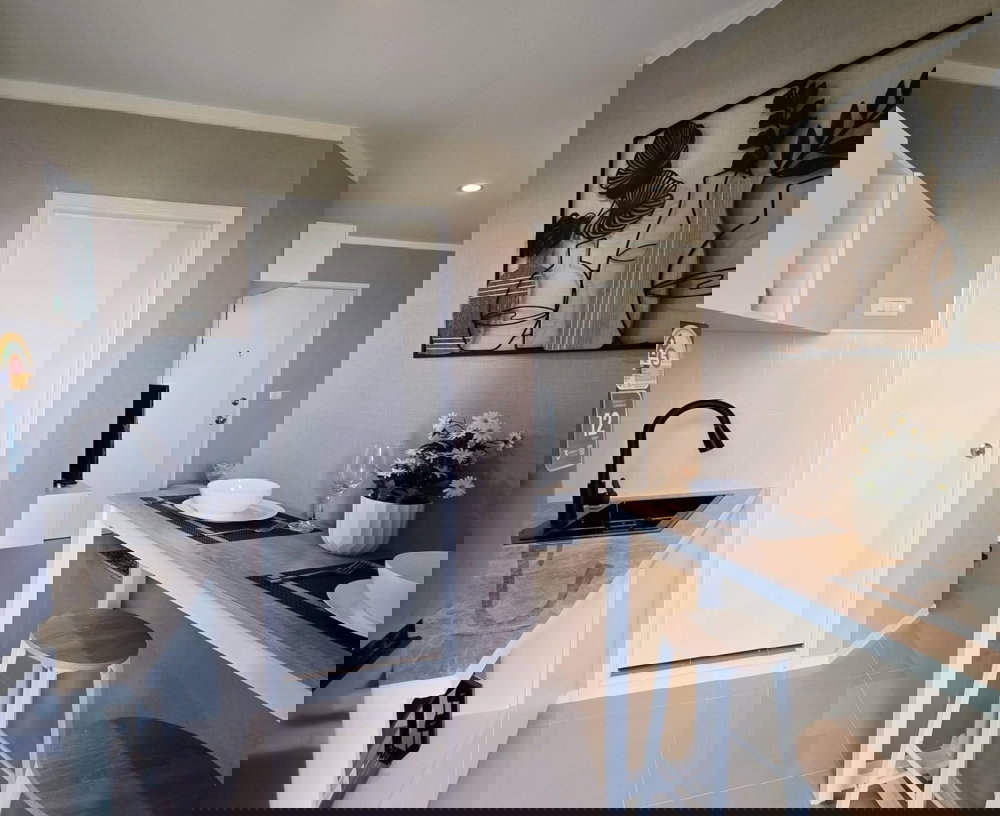 รูป KT0378🌴1ห้องนอน 26ตรม ชั้น7 ตึกA พร้อมเฟอร์นิเจอร์⛵Lumpini Ville Wongamat🏖️ลุมพินี วิลล์ นาเกลือ วงศ์อมาตย์ - รูปที่ 8/10