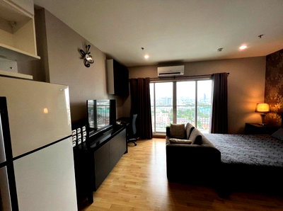คอนโดให้เช่า : (ว่าง26เมษายน69)ให้เช่าParkland Taksin Thrapra - Studio 28ตรม. ชั้น17 - Line:@hac55
