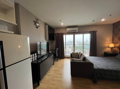 (ว่าง26เมษายน69)ให้เช่าParkland Taksin Thrapra - Studio 28ตรม. ชั้น17 - Line:@hac55