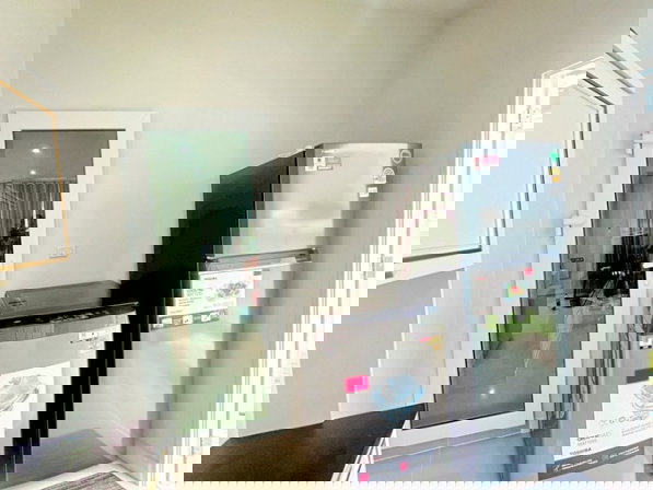 รูป ม.เทคโนโลยีมหานคร บิ๊กซี ให้เช่าบ้าน 4 นอน 3 น้ำ หนองจอก 400 ม. ใกล้แม็คโคร 800 ม. 50 ตร.วา. 200 ตร.ม. บ้านเดี่ยว 2 ชั้น ตลาดหนองจอก 1 กม. - รูปที่ 4/8