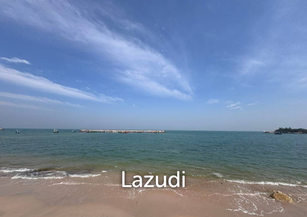 รูป ที่ดินทะเลชะอำ 10-2-57 ไร่ วิวทะเล แปลงสี่เหลี่ยมผืนผ้าถมเรียบร้อย - รูปที่ 6/7