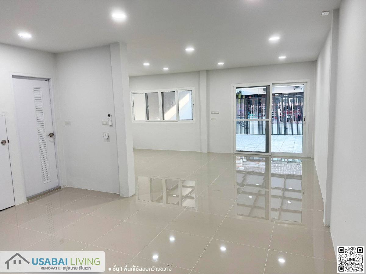 รูป ทาวน์เฮ้าส์ รีโนเวทใหม่ทั้งหลัง ลาดพร้าว93 ใกล้สถานีรถไฟฟ้า ใกล้ รพ.ลาดพร้าว เพิ่มความเป็นส่วนตัวมากขึ้น (เจ้าของขายเอง) - รูปที่ 7/22