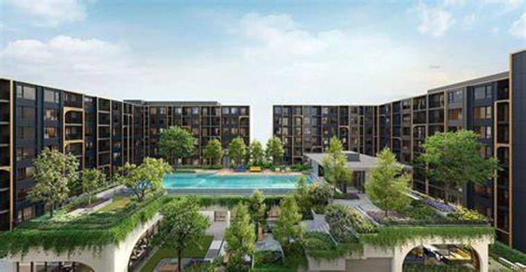 ขายคอนโด 2 ห้องนอน 47 ตร.ม. เดอะ เบส รัชดา 19