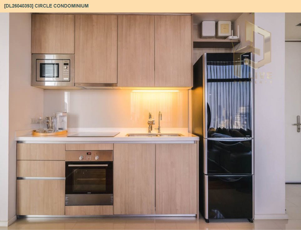 รูป DL26040393 ให้เช่าคอนโด เซอร์เคิล คอนโดมิเนียม (Circle Condominium) ใกล้ MRT เพชรบุรี พร้อมเข้าอยู่ โทรด่วน 0656133286 LineID @534wlwof - รูปที่ 7/11