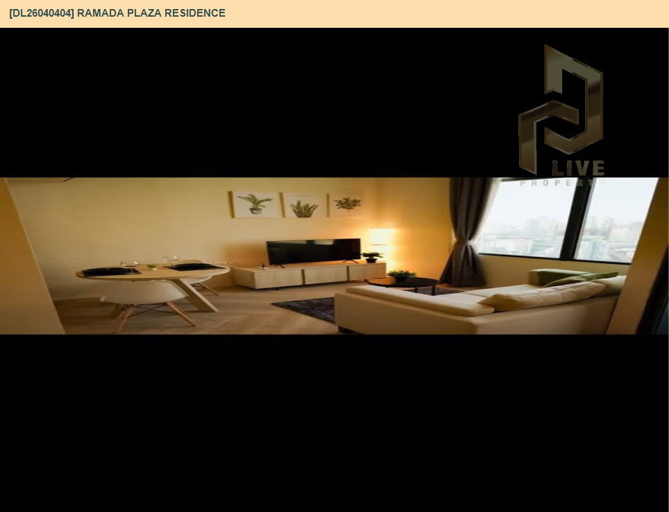 รูป DL26040404 ให้เช่าคอนโด รามาดา พลาซา เรสซิเดนซ์ (Ramada plaza residence) ใกล้ - พร้อมเข้าอยู่ โทรด่วน 0656133286 LineID @534wlwof - รูปที่ 3/5