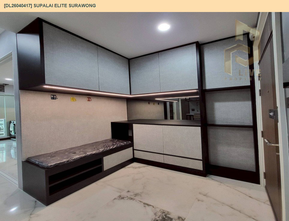 รูป DL26040417 ขายคอนโด ศุภาลัย เอลีท สุรวงศ์ (Supalai Elite Surawong) ใกล้ MRT สามย่าน พร้อมเข้าอยู่ โทรด่วน 0656259498 LineID @257sxzzu - รูปที่ 13/16