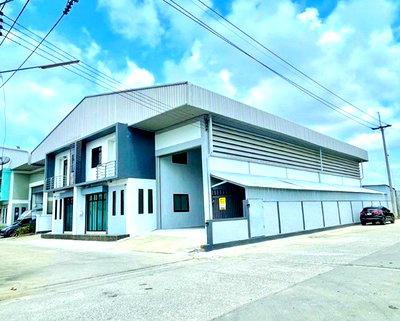 เช่าโรงงาน วิทยาลัยเทคนิคราชสิทธาราม : โรงงานให้เช่า 860ตร.ม. วัดโพธิ์แจ้ โกดัง พร้อมออฟฟิศ 2 ชั้น ใกล้ไทวัสดุ บางบอน 800 ม.2 นอน 2 น้ำ โกดังกว้าง โปร่งโล่งทำเลเอกชัย บางบอน