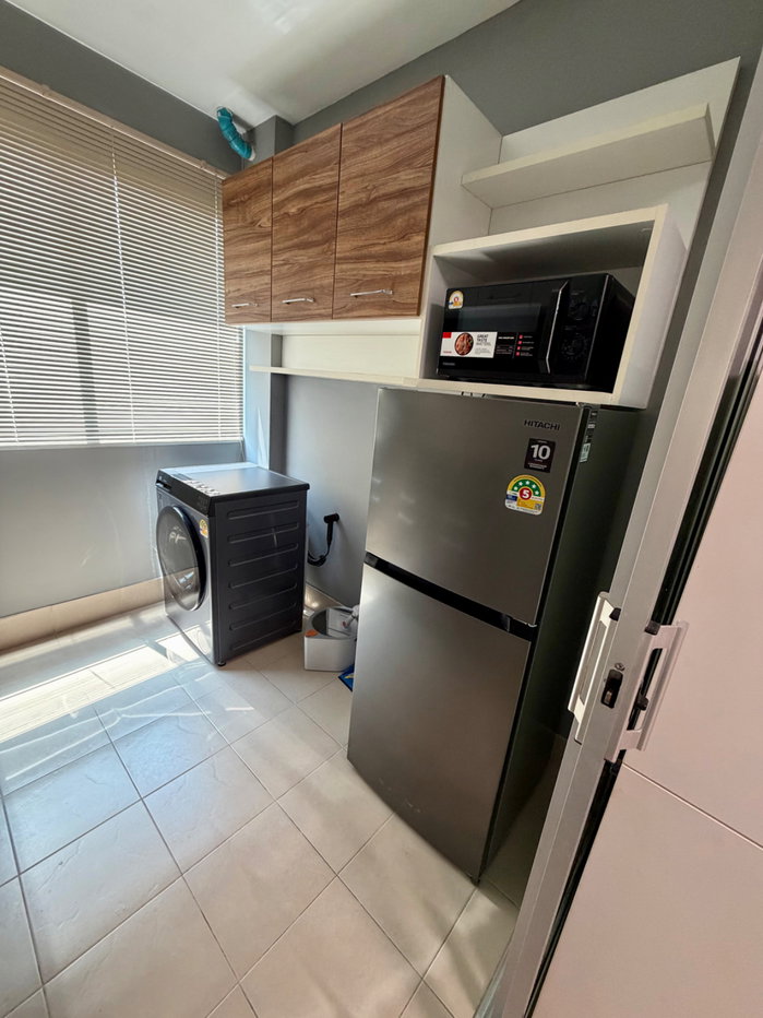 รูป code : H176 ว่างแล้ว!! คอนโดให้เช่า ศุภาลัย ซิตี้โฮม ท่าพระ (Supalai City Home Tha Phra) | ติด MRT ท่าพระ ห้องรีโนเวทใหม่ พร้อมเข้าอยู่ - รูปที่ 9/15