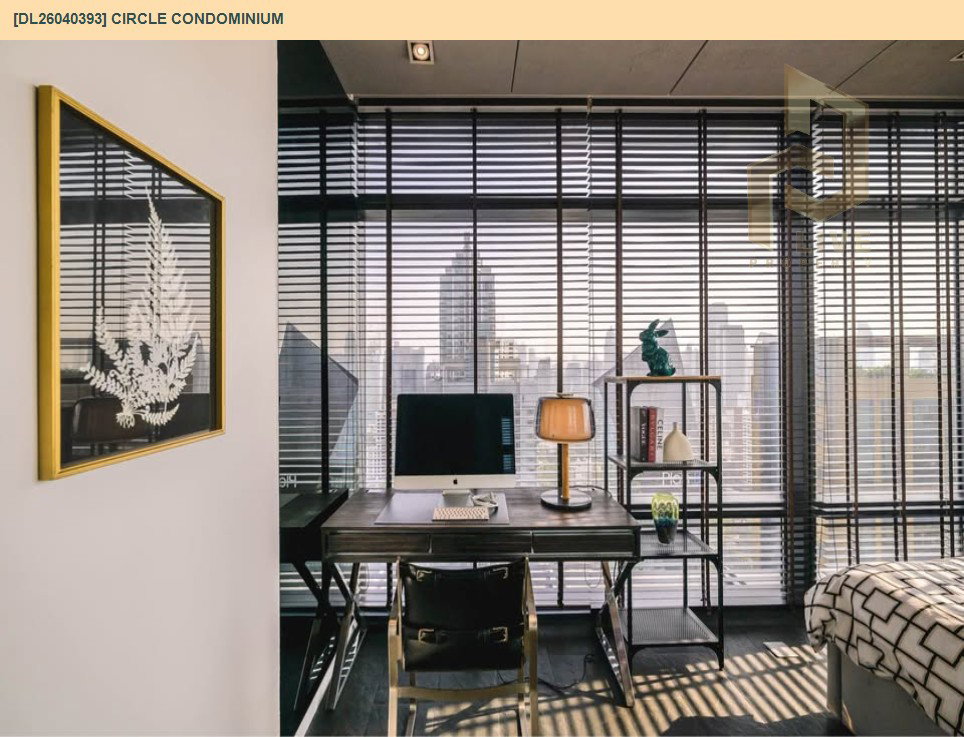 รูป DL26040393 ให้เช่าคอนโด เซอร์เคิล คอนโดมิเนียม (Circle Condominium) ใกล้ MRT เพชรบุรี พร้อมเข้าอยู่ โทรด่วน 0656133286 LineID @534wlwof - รูปที่ 9/11