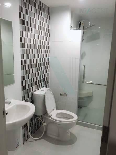 รูป 🚩 ให้เช่า เดอะ คิทท์ พลัส สุขุมวิท 113 1 ห้องนอน ชั้น 8 อาคาร A ใกล้ ตลาดเอี่ยมเจริญ - รูปที่ 7/8