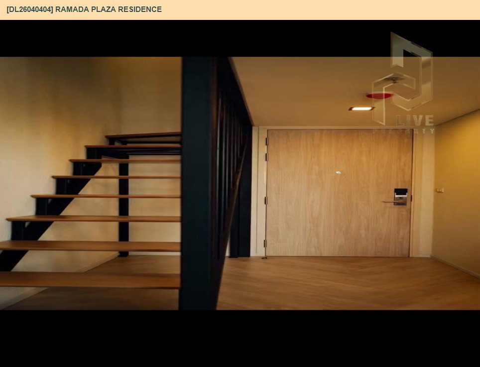 รูป DL26040404 ให้เช่าคอนโด รามาดา พลาซา เรสซิเดนซ์ (Ramada plaza residence) ใกล้ - พร้อมเข้าอยู่ โทรด่วน 0656133286 LineID @534wlwof - รูปที่ 2/5