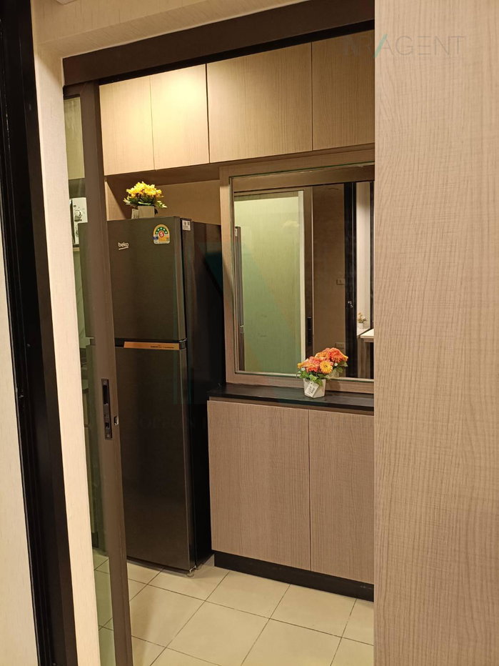 รูป 🔺 ให้เช่าคอนโด รีเจ้นท์ โฮม วุฒากาศ อาคาร A ชั้น 9 1 ห้องนอน ขนาด 26.00 ตรม ใกล้ BTS วุฒากาศ - รูปที่ 7/8