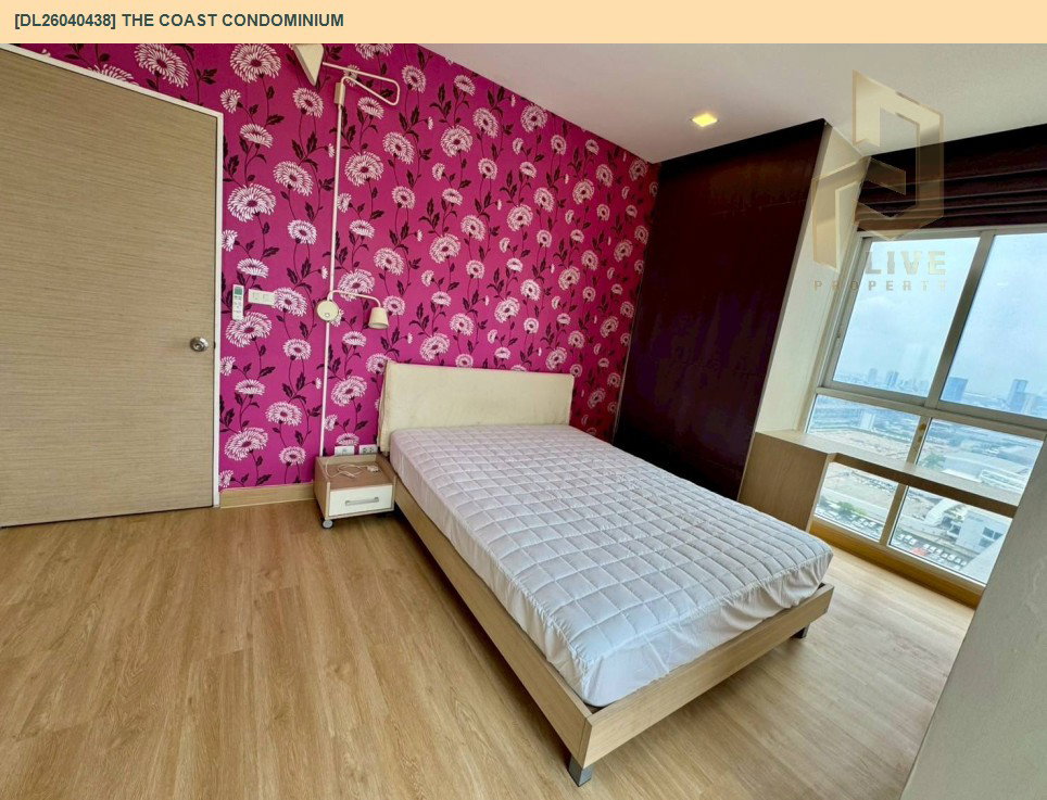 รูป DL26040438 ให้เช่าคอนโด เดอะ โคสต์ คอนโดมิเนียม (The Coast Condominium) ใกล้ BTS บางนา พร้อมเข้าอยู่ โทรด่วน 0656133286 LineID @534wlwof - รูปที่ 6/8