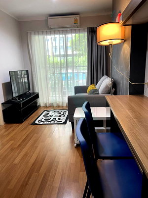 คอนโดให้เช่า : 🎊 ให้เช่าคอนโด ลุมพินี พาร์ค พระราม 9 - รัชดา อาคาร B ชั้น 6 1 ห้องนอน ขนาด 38 ตรม ใกล้ MRT พระราม 9