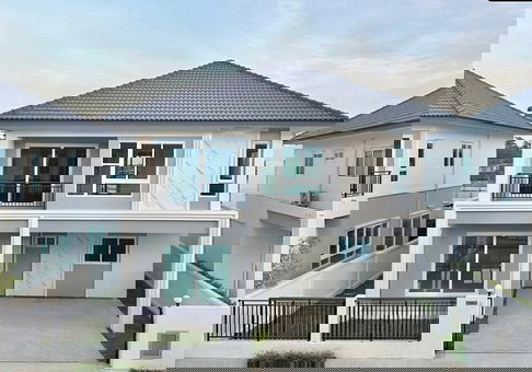 ม.เทคโนโลยีมหานคร บิ๊กซี ให้เช่าบ้าน 4 นอน 3 น้ำ หนองจอก 400 ม. ใกล้แม็คโคร 800 ม. 50 ตร.วา. 200 ตร.ม. บ้านเดี่ยว 2 ชั้น ตลาดหนองจอก 1 กม.