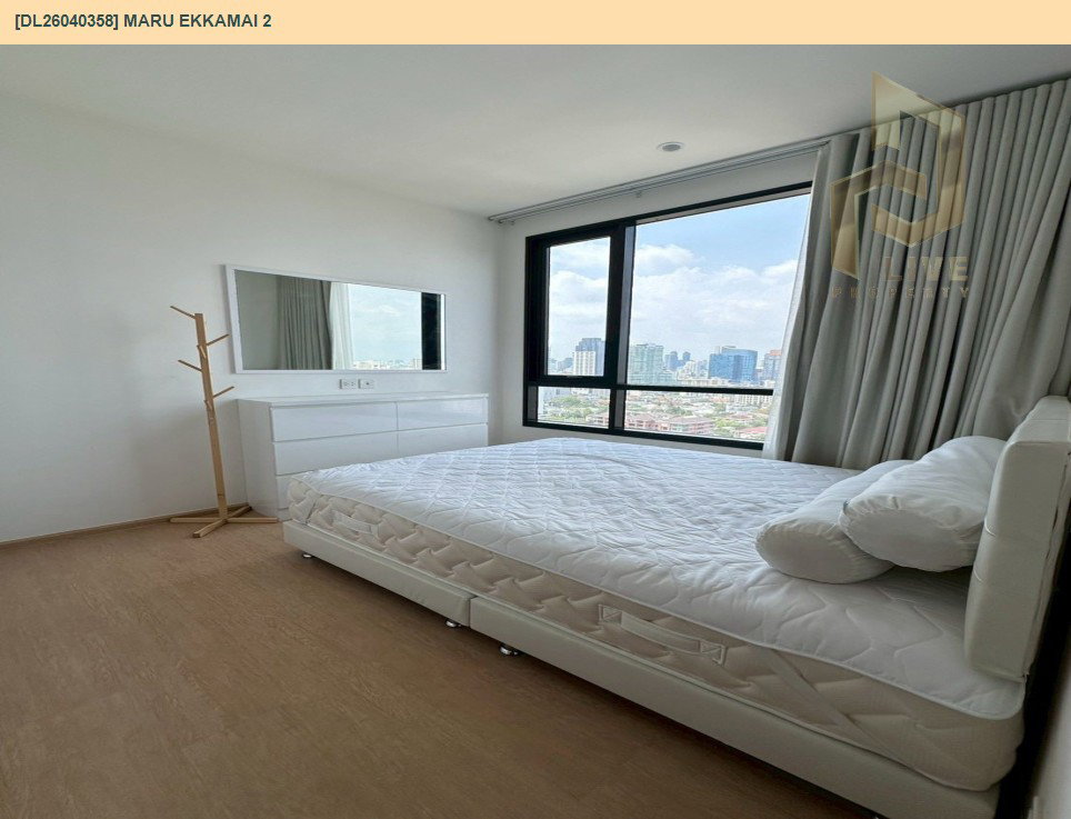 รูป DL26040358 ให้เช่าคอนโด มารุ เอกมัย 2 (MARU EKKAMAI 2) ใกล้ BTS เอกมัย พร้อมเข้าอยู่ โทรด่วน 0800343450 LineID @655ebbvc - รูปที่ 11/19