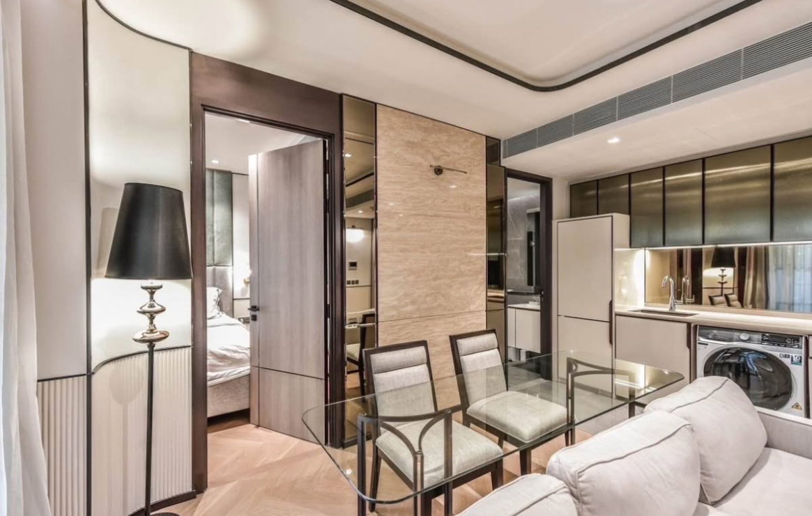 รูป ‼️พร้อมอยู่🌟✅ให้เช่า คอนโด The Reserve Sukhumvit 61 for Rent Modern Classic Luxury เฟอร์ครบ‼️ - รูปที่ 6/10