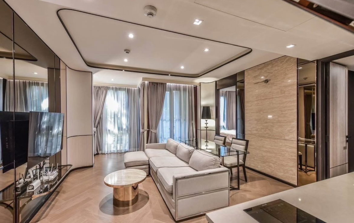 รูป ‼️พร้อมอยู่🌟✅ให้เช่า คอนโด The Reserve Sukhumvit 61 for Rent Modern Classic Luxury เฟอร์ครบ‼️ - รูปที่ 3/10