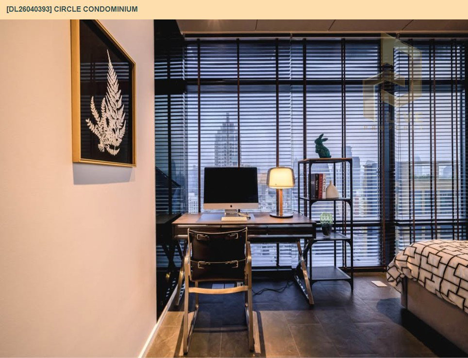 รูป DL26040393 ให้เช่าคอนโด เซอร์เคิล คอนโดมิเนียม (Circle Condominium) ใกล้ MRT เพชรบุรี พร้อมเข้าอยู่ โทรด่วน 0656133286 LineID @534wlwof - รูปที่ 10/11