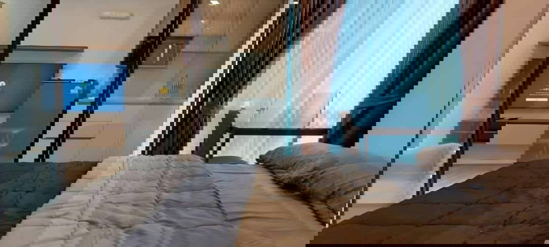 รูป 🏡 ให้เช่า Kave Town Shift 12,000฿💖  ✨ ตึก B ชั้น 5 ครัวแยก แปลนพิเศษ วิวสวน - รูปที่ 8/10