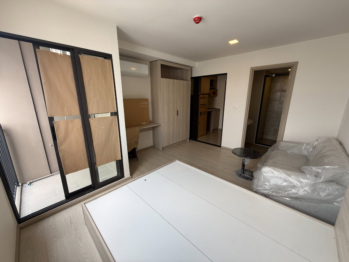 รูป 🔥 ห้องสุดท้าย 1.75 ลบ.* ✈️ dcondo Air ลาดกระบัง | ถ่ายจากห้องจริง พร้อมอยู่ทันที 📞 เซลแสนสิริ ปุ้ย 099-449-2665 - รูปที่ 6/15