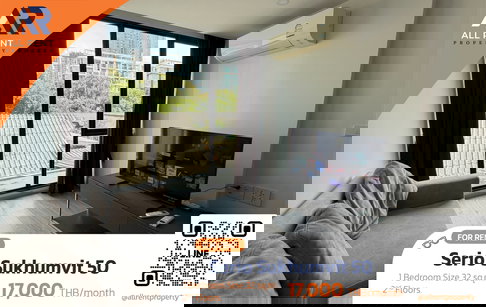 ห้องขนาดกำลังดี อยู่สบาย ฟังก์ชันครบ🏡 Serio Sukhumvit 50 | ชั้น 2