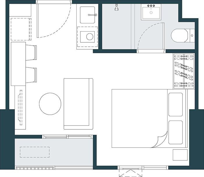 รูป ดีลดีสุดจริงๆ✨ ห้องใหม่กริ๊บ! วิวแม่น้ำ+เมือง ชั้นสูง เฟอร์ครบจบที่เดียว! - รูปที่ 21/24