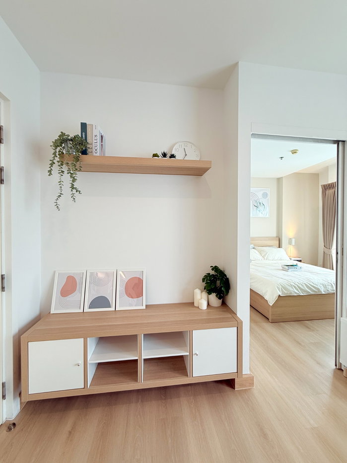 รูป ขายด่วน ห้องสไตล์มินิมอล รีโนเวทใหม่ทั้งห้อง The Key แจ้งวัฒนะ The Key Changwattana ทำเลศักยภาพใกล้รถไฟฟ้าสถานีศรีรัชเพียง 50 เมตร ของครบพร้อมเข้าอยู่ - รูปที่ 5/14