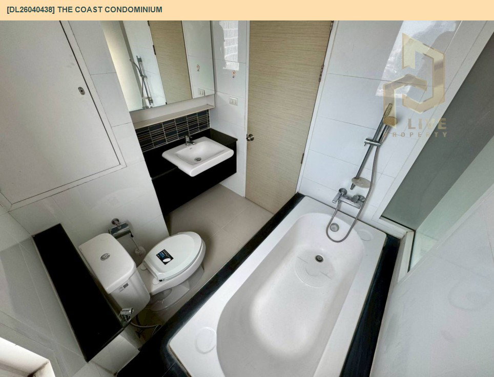 รูป DL26040438 ให้เช่าคอนโด เดอะ โคสต์ คอนโดมิเนียม (The Coast Condominium) ใกล้ BTS บางนา พร้อมเข้าอยู่ โทรด่วน 0656133286 LineID @534wlwof - รูปที่ 7/8