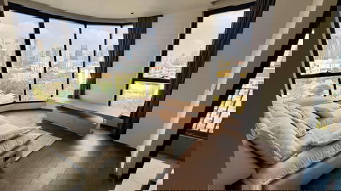 พร้อมเช่า Ideo Q Sukhumvit 36 2ห้องนอน 2ห้องน้ำ ตกแต่งเฟอร์นิเจอร์ครบ พร้อมเข้าอยู่!