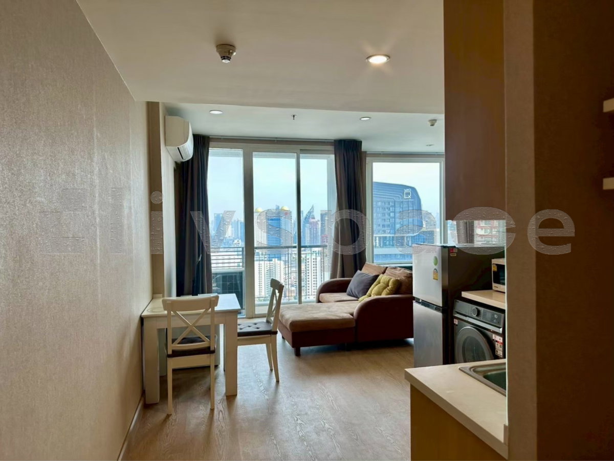 รูป ▚ LI148ツ ให้เช่า: Villa Ratchathewi STUDIO 40sqm. 20K ✨ ห้องสตูดิโอไซส์ใหญ่เท่า 1 Bed ชั้นสูง แต่งครบ พร้อมเข้าอยู่ทันที! 🏙️ - รูปที่ 2/7