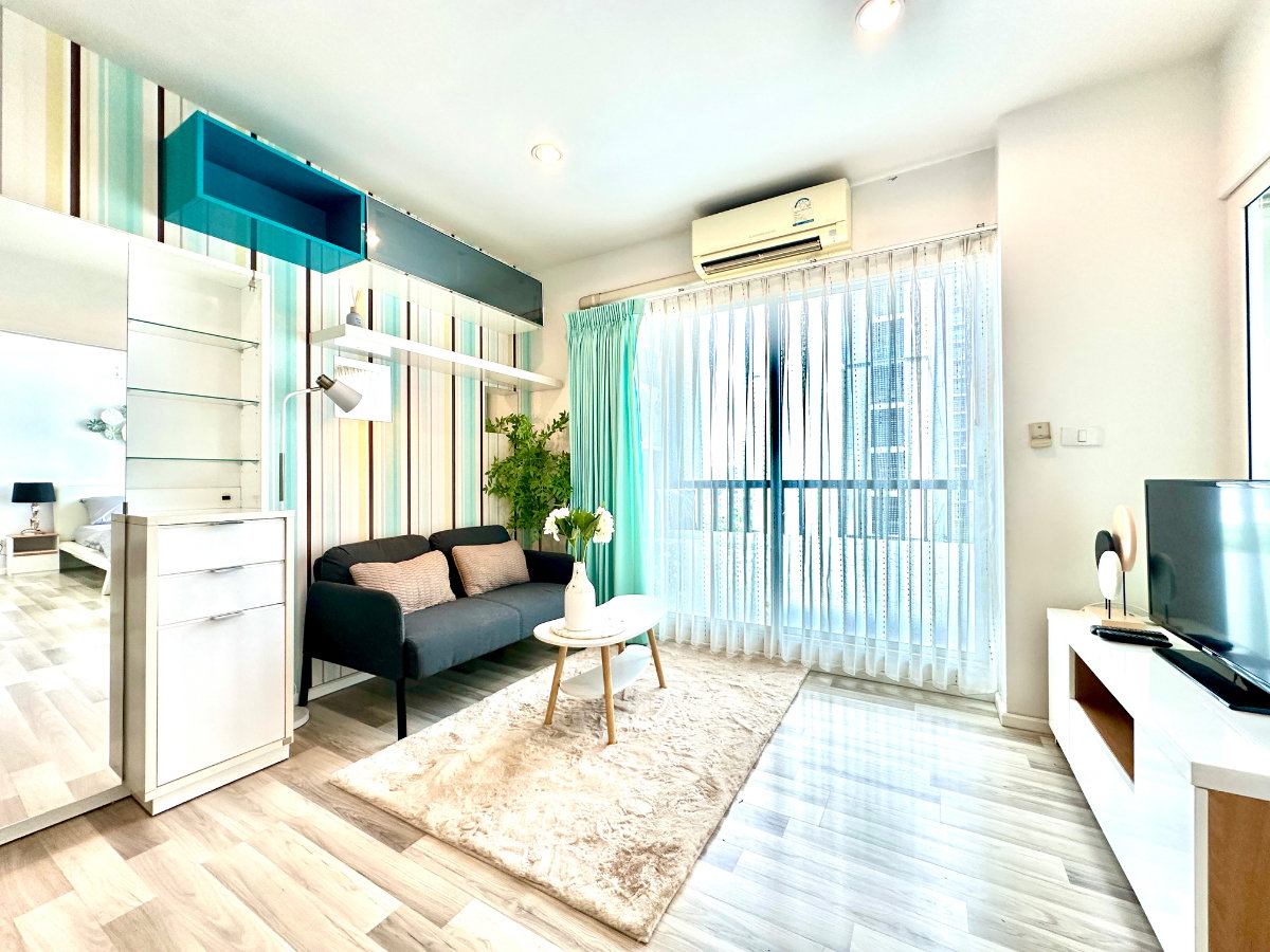 รูป ✳️THE KEY แจ้งวัฒนะ✳️ ห้องสวยวิวดีทำเลดี👍 พร้อมหิ้วกระเป๋าใบเดียวเข้าอยู่ได้เลย🛄 - รูปที่ 7/18